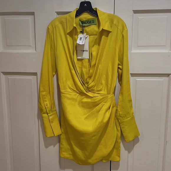 Gauge81 Naha Linen Blend Mini Shirt Dress - Picture 8 of 9